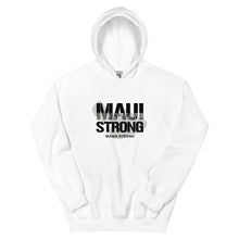 Load image into Gallery viewer, Unisex Hoodie MauiStrong Logo Black
