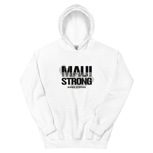 Unisex Hoodie MauiStrong Logo Black