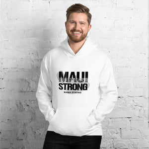 Unisex Hoodie MauiStrong Logo Black