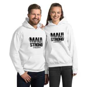 Unisex Hoodie MauiStrong Logo Black