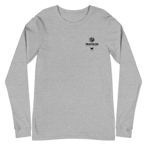 Unisex Long Sleeve Tee Honolulu Triathlon 2023 (Logo Black)