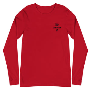 Unisex Long Sleeve Tee Honolulu Triathlon 2023 (Logo Black)