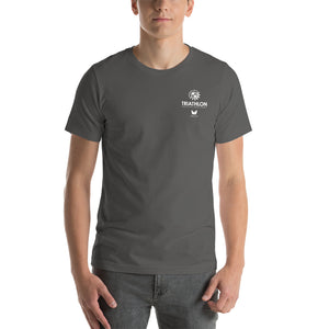 Short-Sleeve Unisex T-Shirt Honolulu Triathlon 2023 (Logo White)