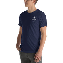 Load image into Gallery viewer, Short-Sleeve Unisex T-Shirt Honolulu Triathlon 2023 (Logo White)
