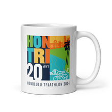 Load image into Gallery viewer, Mug Honolulu Triathlon 2024 20th
