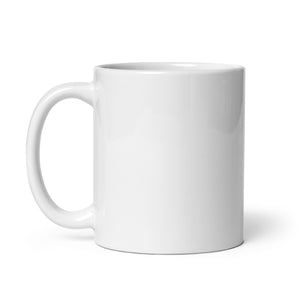 White glossy mug MauiStrong