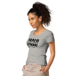 Women’s basic organic t-shirt Logo Black