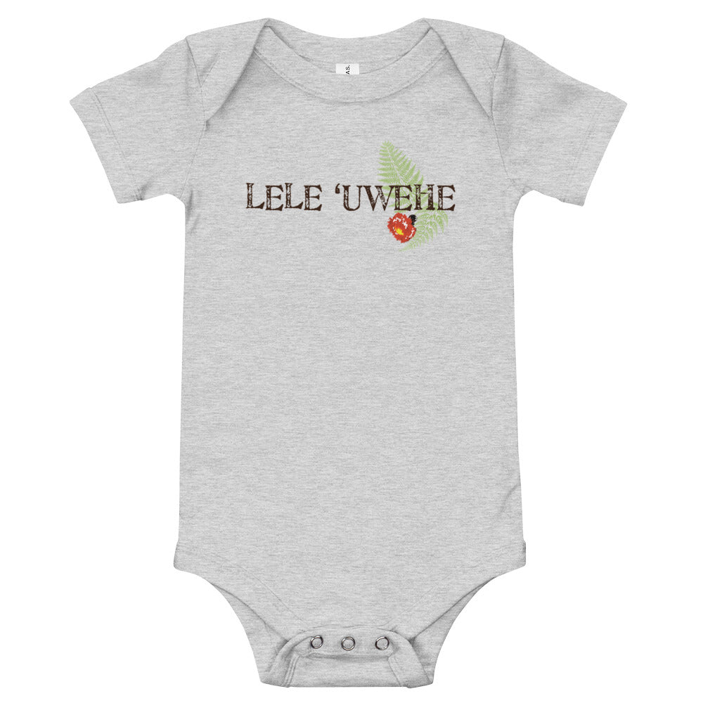 Baby Bodysuits LELE 'UWEHE Front & Back Printing