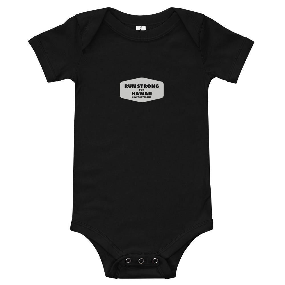 Baby Bodysuits Hawaii Soccer Academy Front & Back printing (Logo White)