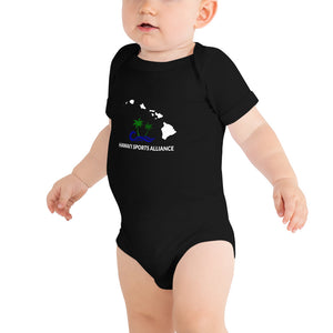 Hawaii Sports Alliance Baby Bodysuits (White Logo)