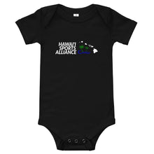 Load image into Gallery viewer, Hawaii Sports Alliance Baby Bodysuits (White Logo)
