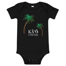 Load image into Gallery viewer, Baby Bodysuits KAO Front &amp; Back Printing Logo White
