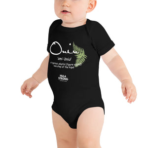 Baby Bodysuits ONIU Logo White