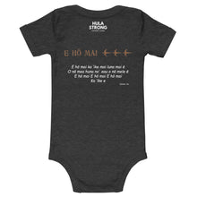 Load image into Gallery viewer, Baby Bodysuits E HO MAI Front &amp; Back Printing Logo White
