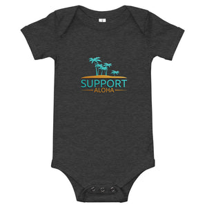 Baby Bodysuits #SUPPORT ALOHA Series Island
