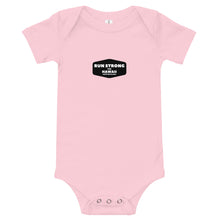 Load image into Gallery viewer, Baby Bodysuits Honolulu Triathlon Front &amp; Back printing (Logo Black)
