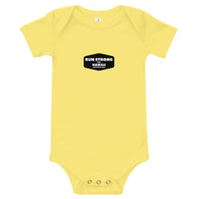 Load image into Gallery viewer, Baby Bodysuits  Maui Marathon Front &amp; Back printing (Logo Black)
