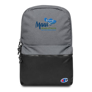 Embroidered Champion Backpack Maui Marathon