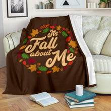Load image into Gallery viewer, Fall About Me Fleece Blanket
