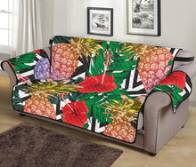 Load image into Gallery viewer, Summer Pineapple Love 70&#39;&#39; Sofa Protector
