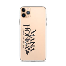Load image into Gallery viewer, MANA HONUA iPhone Case Logo Black

