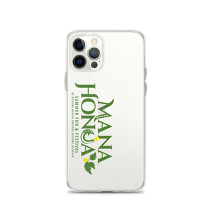 MANA HONUA iPhone Case Logo Green