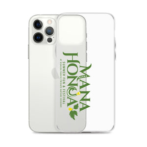 MANA HONUA iPhone Case Logo Green