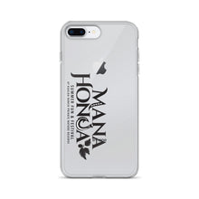 Load image into Gallery viewer, MANA HONUA iPhone Case Logo Black
