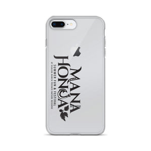 MANA HONUA iPhone Case Logo Black