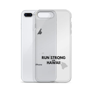 RUN STRONG FOR HAWAII iPhone Case