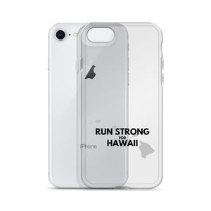 RUN STRONG FOR HAWAII iPhone Case