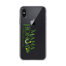 Load image into Gallery viewer, MANA HONUA iPhone Case Logo Green
