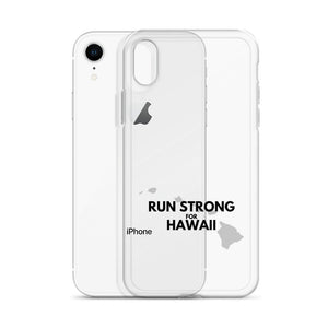 RUN STRONG FOR HAWAII iPhone Case