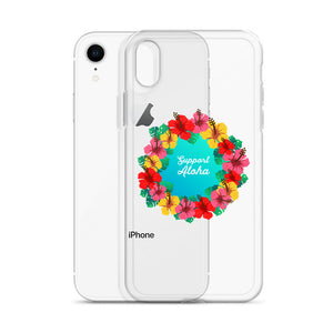iPhone Case #SUPPORT ALOHA Series Flower
