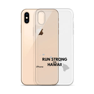 RUN STRONG FOR HAWAII iPhone Case