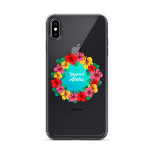 iPhone Case #SUPPORT ALOHA Series Flower