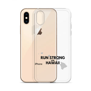 RUN STRONG FOR HAWAII iPhone Case