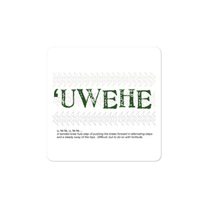 Bubble-free stickers UWEHE 01