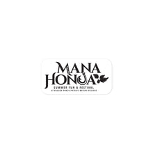 Load image into Gallery viewer, MANA HONUA Bubble-free stickers Logo Black
