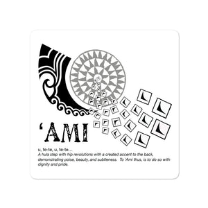 Bubble-free stickers AMI 01
