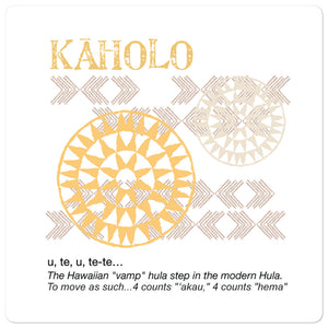 Bubble-free stickers KAHOLO