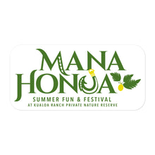 Load image into Gallery viewer, MANA HONUA Bubble-free stickers Logo Green
