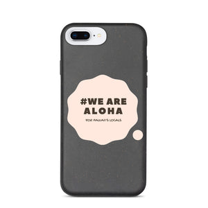 Biodegradable phone case #WE ARE ALOHA Series Cloud Pink