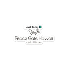 Load image into Gallery viewer, Bubble-free stickers Peace Cafe Hawaii
