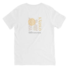 Load image into Gallery viewer, Unisex Short Sleeve V-Neck T-Shirt KAHOLO Front &amp; Back Printing
