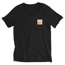 Load image into Gallery viewer, Unisex Short Sleeve V-Neck T-Shirt GENIUS LOUNGE
