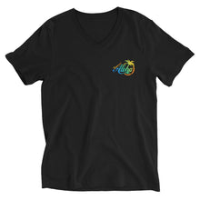 Load image into Gallery viewer, Unisex Short Sleeve V-Neck T-Shirt #SUPPORT ALOHA Series Coco
