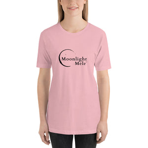 Short-Sleeve Unisex T-Shirt Moonlight Mele Logo Black