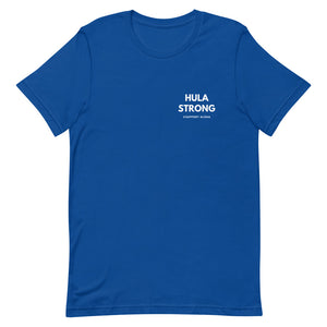 Short-Sleeve Unisex T-Shirt HULA STRONG Logo White