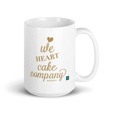 Load image into Gallery viewer, Mug We Heart Cake Company
